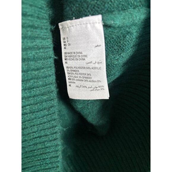 Style & Co Women's Green Fair Isle Knit Sweater Size Small Multicolor NWOT's - Picture 7 of 8